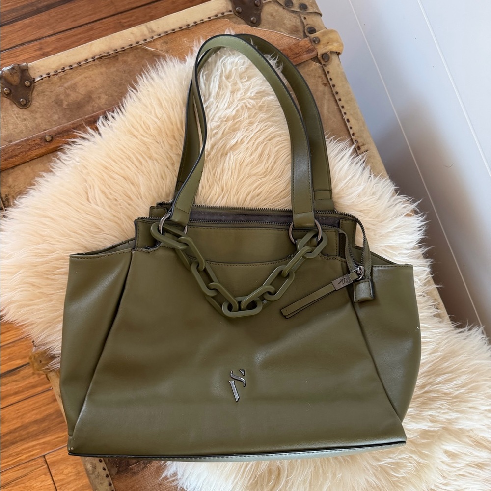 Olive Green Tote Bag, Simply Vera Vera Wang